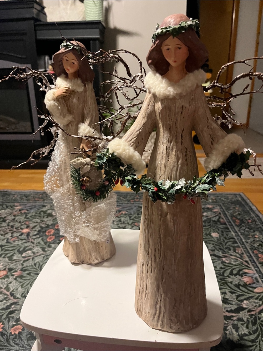 Branch Angels Christmas Tabletop Figures 15”